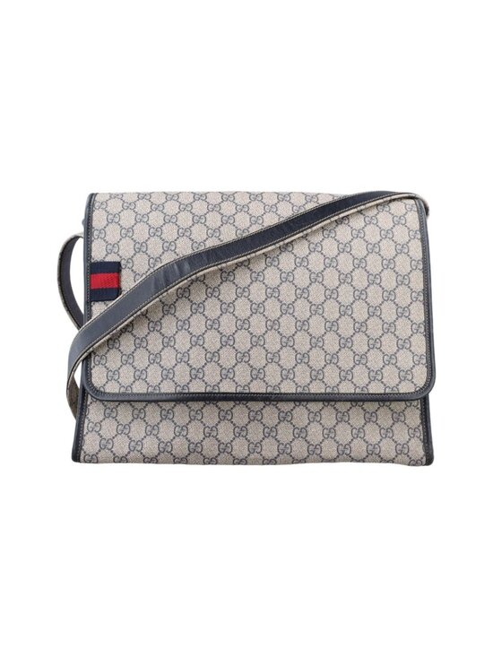 Gucci Handbags - Gucci GG Spuri Bag Beige Black Canvas Leather